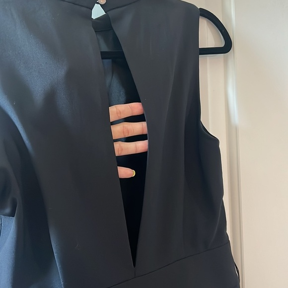 Club Monaco Mock Neck Wool Blend Dress - Picture 4 of 9